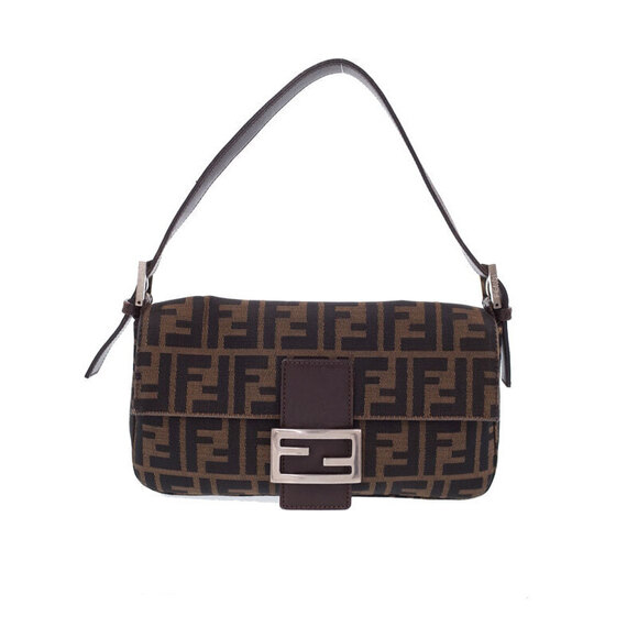 Fendi Handbags - FENDI Zucca Baguette Bag Shoulder